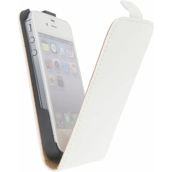 IPhone Кожен Flip калъф за IPhone 4S С БЕЗПЛАТЕН ПРОТЕКТОР ЗА ДИСПЛЕЙ (FlipIP4SB)