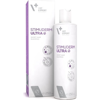VetExpert Vet Expert Stimuderm Ultra Short Hair Shampoo 250ml Шампоан за късокосмести породи с прекомерна загуба на козина