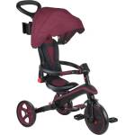 Globber Детска сгъваема триколка 4в1 globber explorer trike foldable, цвят бургунди