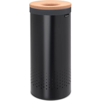 Image 1 of Brabantia Кош за пране Brabantia - 60 l, черен, корков капак (1000826)