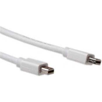 ACT AK3962 Кабел Mini DisplayPort от мъжки към мъжки 3 м бял (AK3962)