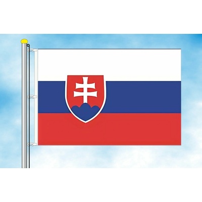 LIBEA, s.r.o. Slovenská vlajka 40×60 cm Uchycení: Karabiny na stožár