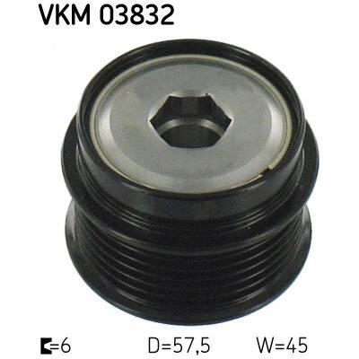 Voľnobeżka alternátora SKF VKM 03832