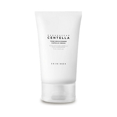 SKIN1004 Крем за лице с азиатска центела , ниацинамид, tranexamic acid и Madecassoside SKIN1004 MADAGASCAR CENTELLA TONE BRIGHTENING CAPSULE CREAM 75ml