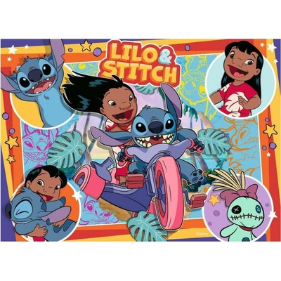 RAVENSBURGER Lilo a Stitch 4x100 dielov