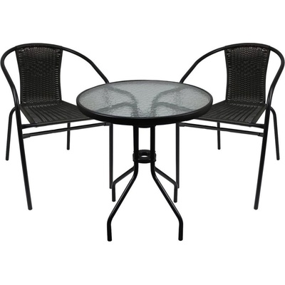 Nábytek Texim Balkonový BISTRO set NINA 3dílný – Sleviste.cz