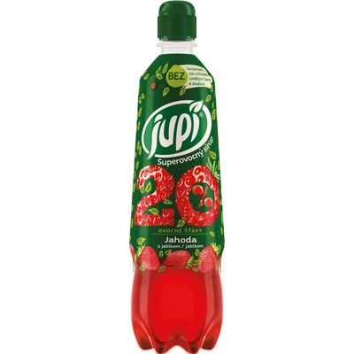 Jupí Superovocný jahoda 0,7 l