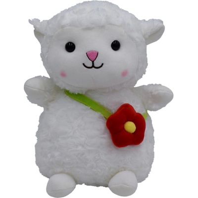 Ovečka s kvietkom 33 cm