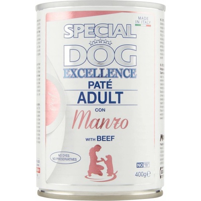 Special Dog Excellence kompletné s jemnou paštétovou konzistenciou 400 g
