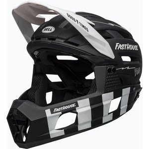 Bell Велосипедна каска Bell FF Super Air R MIPS Spherical 2023 matte black white/fasthouse