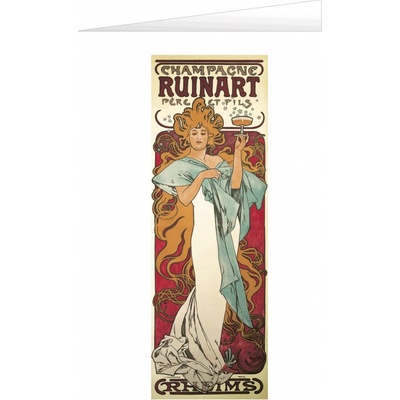 Blahopřání Alfons Mucha – Champagne Ruinart