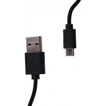 Whiterengy 09969 USB 2.0 - micro USB, 200cm, černý