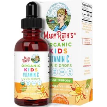 MaryRuth’s Organic Kids Vitamin C Liquid Drops [60 мл] Ванилия с портокал