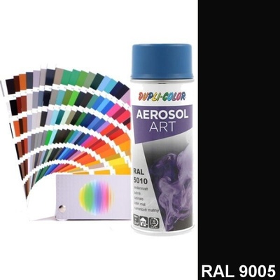 Dupli color Aerosol Art Matt 400 ml čierny matný