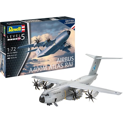 Revell Plastic ModelKit letadlo 03822 Airbus A400M Atlas „RAF“ 1:72