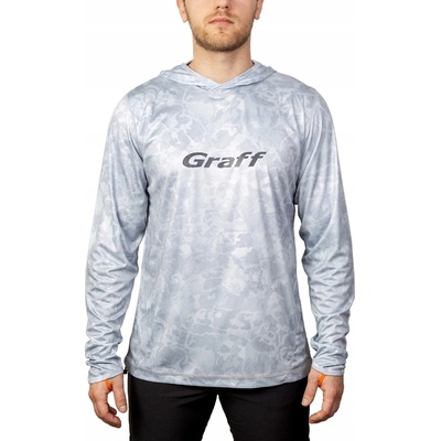 Graff bluza upf50 s kapucňou, outdoorový rybolov