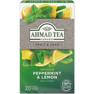 Ahmad Tea Pepermint Lemon alupack 20 x 2 g