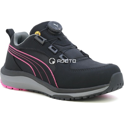 PUMA Aspire Disc Low S3 ESD polobotka černá