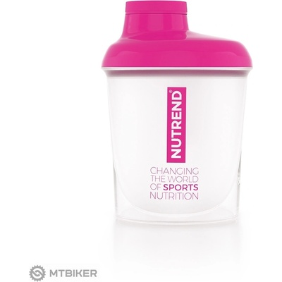 NUTREND šejkr, 300 ml, růžová