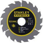 STANLEY - Пилен диск за дърво 165x30 мм, 18 зъба STA17010-XJ (STA17010-XJ)