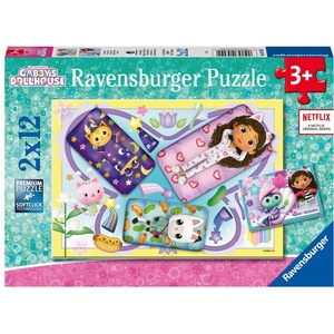 Ravensburger - Puzzle 2x12 Gabi's Cat House - 40 - 99 piese