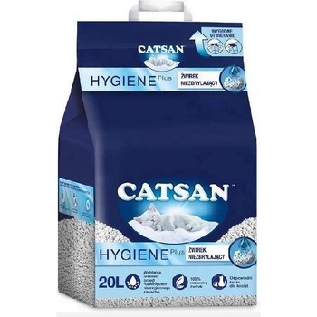 CATSAN Hygiene Plus hygienické pro kočky 20 l