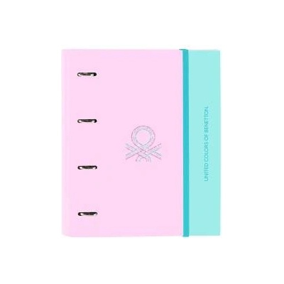 Benetton Папка с пръстени Benetton Dolce Многоцветен 27 x 32 x 3.5 cm
