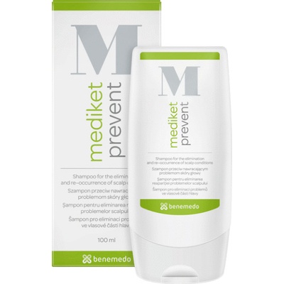 Mediket Plus Shampoo pre suché a mastné vlasy s lupinami 100 ml