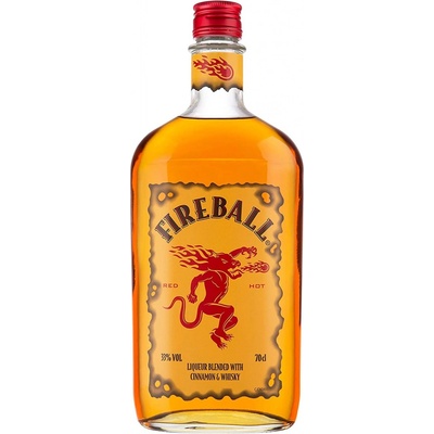 Fireball Cinnamon Whisky 33% 0,7 l (holá láhev) – Zboží Dáma