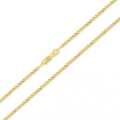 Lillian Vassago Zlatý řetízek typu cube LLV31-GCH081