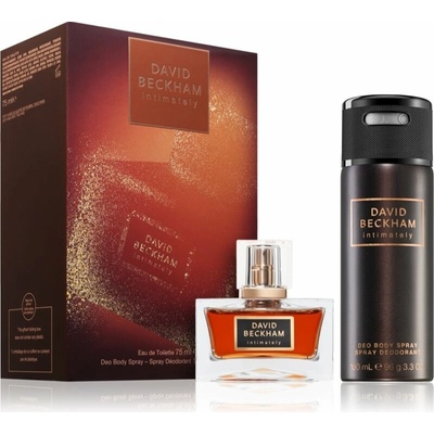 David Beckham Intimately Men EDT 75 ml + deospray 150 ml