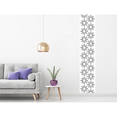 Nalepte.cz Pruh z ornamentov nálepka na stenu 75 x 375 cm