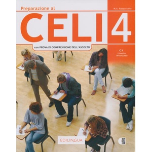 Preparazione al CELI 4. Livello avanzato C1. Książka + audio online (ISBN: 9791259801661)