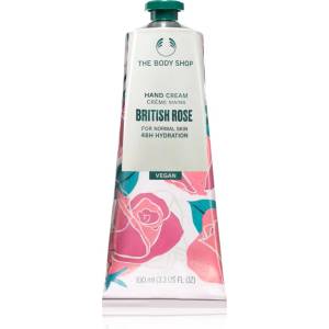 The Body Shop British Rose Hand Cream хидратиращ крем за ръце 100ml