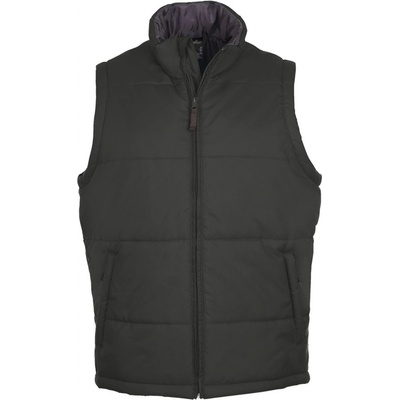 Soľs Warm pánska vesta SL44002 Uhľovo sivá