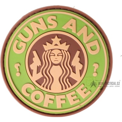JTG Nášivka JTG Guns and Coffee, Multicam