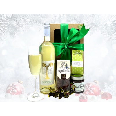 Zdravýkoš dárkový koš Sauvignon