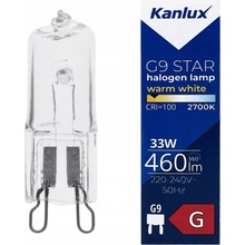 Kanlux 18421 33W G9 230V halogenová žiarovka