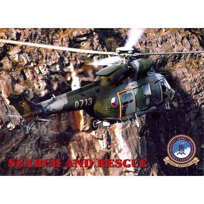 Pohľadnica W-3A Sokol - letky SAR a MEDEVAC