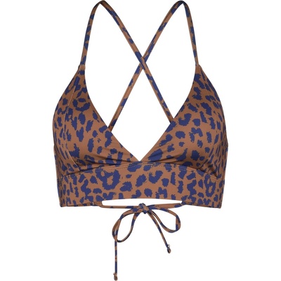 DEDICATED Дамско бикини горнище DEDICATED Women's Bikini Top Alva Bikini top - Leopard Light Brown - размер XS (150-1790-1211)