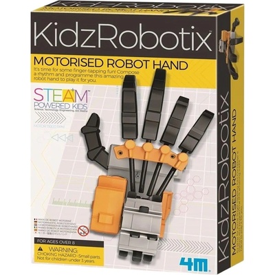 4M Образователна играчка 4M KidzRobotix - Моторизирана ръка-робот (4m-03407)