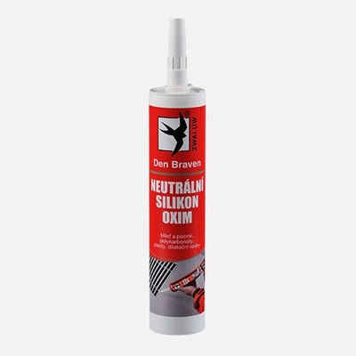 Den Braven OXIM Neutrálny silikón 280 ml bielý