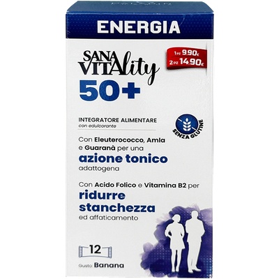 Paladin Pharma Жизненост и енергия (формула 50+) 10 сашета с течност | Paladin Pharma (552530 (50145) PP)