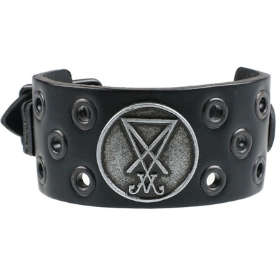 Leather & Steel Fashion náramok unisex ring black LSF1 65