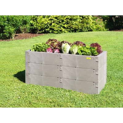 Juwel Vysoký záhon Timber plast 130 x 60 x 60 cm 20471