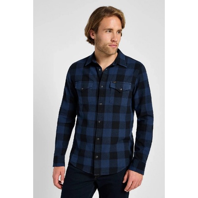 Lee pánska košeľa regular Western shirt in Buffalo 112355747 modrá