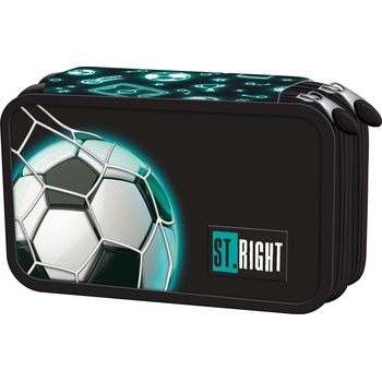 ST.RIGHT Несесер с пособия St. Right Neon Football - С 2 ципа (PC04)