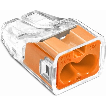 ELMARK КОНЕКТОР БЪРЗА ВРЪЗКА 2Х2, 5ММ2, 10БР КОМПЛЕКТ (88001001)