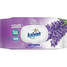 Kalyon vlhčené ubrousky Lavender 120 ks