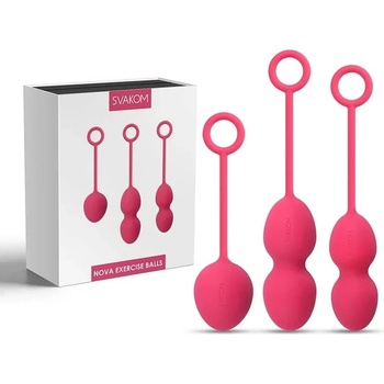 Комплект вагинални топчета, розови - Nova Ball (SVAKOM0065)